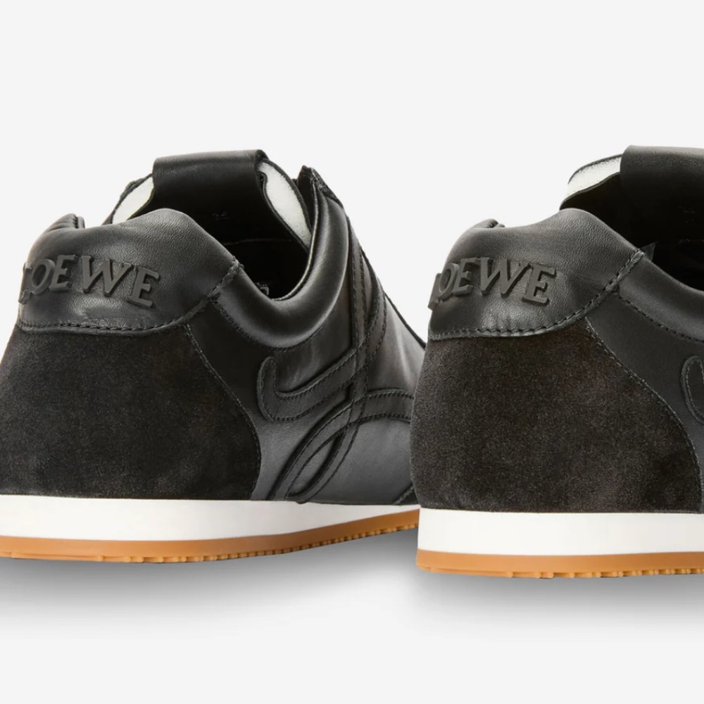 LOEWE - Womens Ballet Runner 2.0 in Black Calfskin Leather 2025 - MSRP $990 NWT - Picture 7 of 9